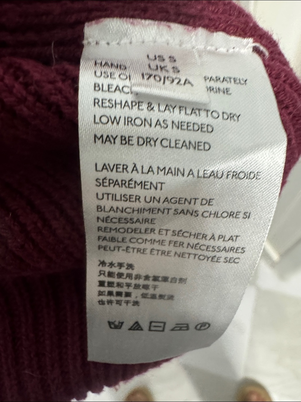 Free people Easy Street Tunic Sweater In Burgundy S/P - Picture 12 of 14